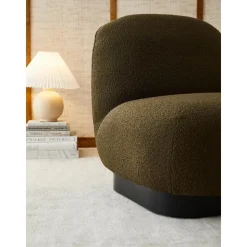 Poltroncina In Boucle Elsie