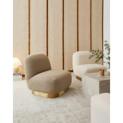 Poltroncina In Boucle Elsie