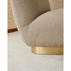 Poltroncina In Boucle Elsie