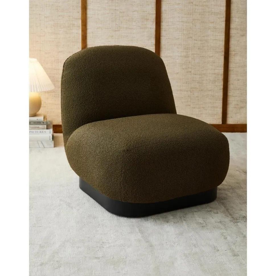 Poltroncina In Boucle Elsie