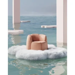 Poltroncina In Boucle Fleur