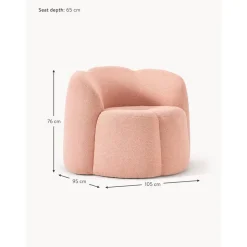 Poltroncina In Boucle Fleur