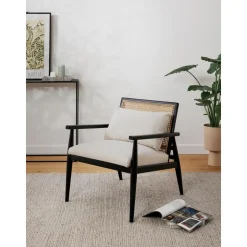 Poltroncina In Legno Massello Di Betulla Manuel