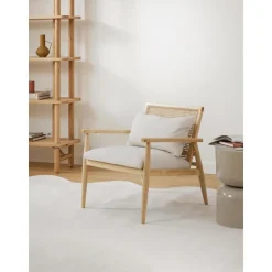 Poltroncina In Legno Massello Di Caucciu Manuell