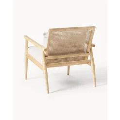 Poltroncina In Legno Massello Di Caucciu Manuell