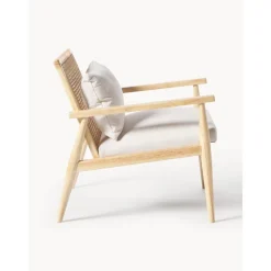 Poltroncina In Legno Massello Di Caucciu Manuell