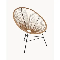 Poltroncina In Materiale Sintetico Intrecciato Bahia