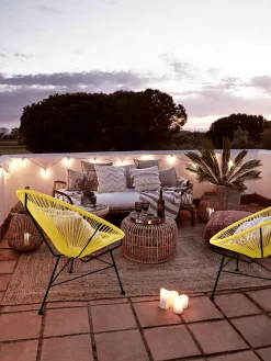 Poltroncina In Materiale Sintetico Intrecciato Bahia