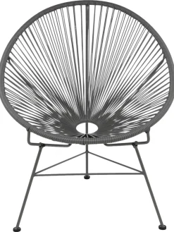 Poltroncina In Materiale Sintetico Intrecciato Bahia