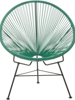 Poltroncina In Materiale Sintetico Intrecciato Bahia