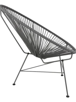 Poltroncina In Materiale Sintetico Intrecciato Bahia