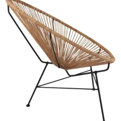 Poltroncina In Materiale Sintetico Intrecciato Bahia