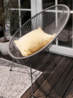 Poltroncina In Materiale Sintetico Intrecciato Bahia