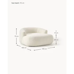 Poltroncina In Teddy Sofia