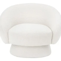 Poltroncina In Tessuto Boucle Ted