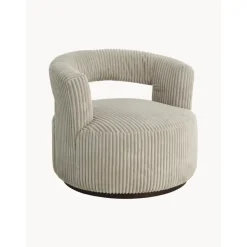 Poltroncina In Velluto A Coste Jona