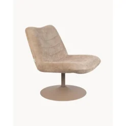 Poltroncina In Velluto A Coste Bubba