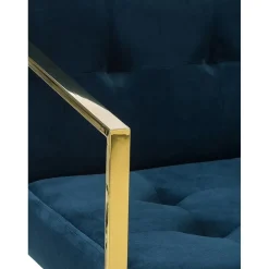 Poltroncina In Velluto Manhattan