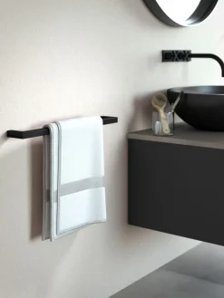 Porta Asciugamani In Metallo Vana