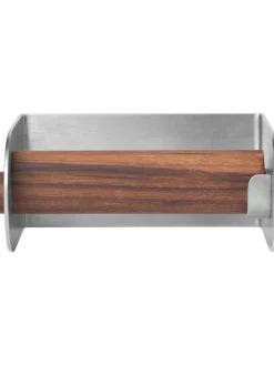 Porta Carta Igienica In Legno Di Noce Dowel