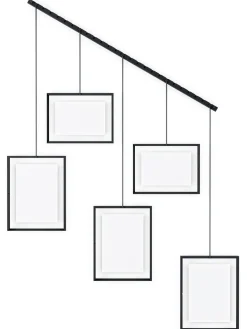 Portafoto Multiplo Da Parete Exhibit