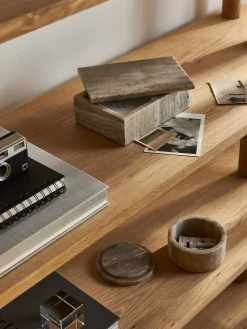 Portagioie In Marmo Con Coperchio Venice