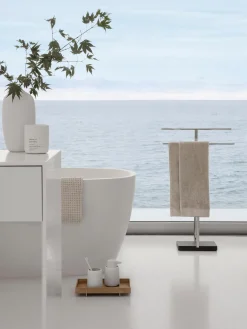 Portasciugamani In Metallo Menoto