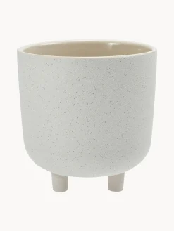 Portavaso In Ceramica Ivory