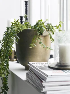 Portavaso In Metallo Foem