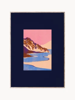 Poster Orange Landscape