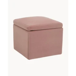 Pouf Contenitore In Velluto Winou
