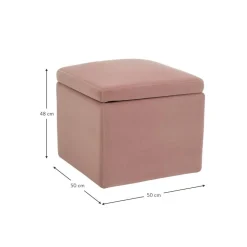 Pouf Contenitore In Velluto Winou