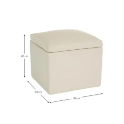 Pouf Contenitore In Velluto Winou