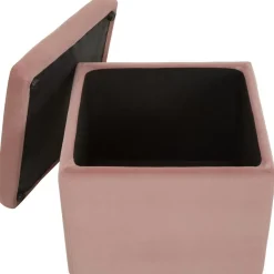 Pouf Contenitore In Velluto Winou