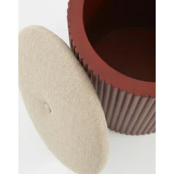 Pouf Imbottito Contenitore Darwin