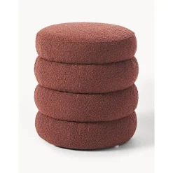 Pouf In Boucle Alto