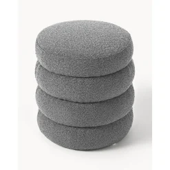 Pouf In Boucle Alto