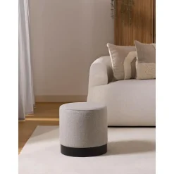 Pouf In Boucle Orchid