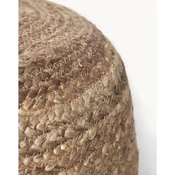 Pouf In Juta Fatto A Mano Bono
