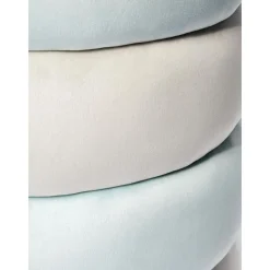 Pouf In Velluto Alto