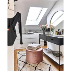 Pouf In Velluto Daisy