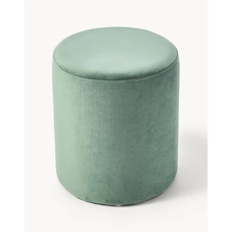 Pouf In Velluto Daisy