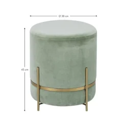 Pouf In Velluto Haven