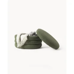 Pouf Xl Contenitore In Boucle Alto