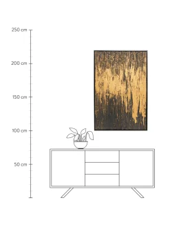 Quadro Dipinto A Mano Abstract