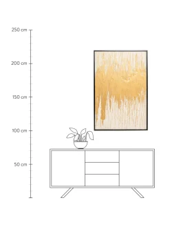 Quadro Dipinto A Mano Abstract