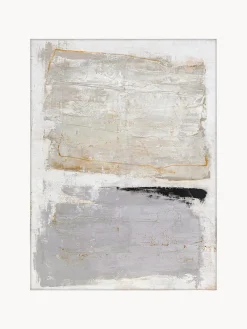 Quadro Dipinto A Mano Con Cornice In Legno Scenario