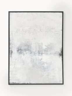 Quadro Dipinto A Mano Con Cornice In Legno Simple Living