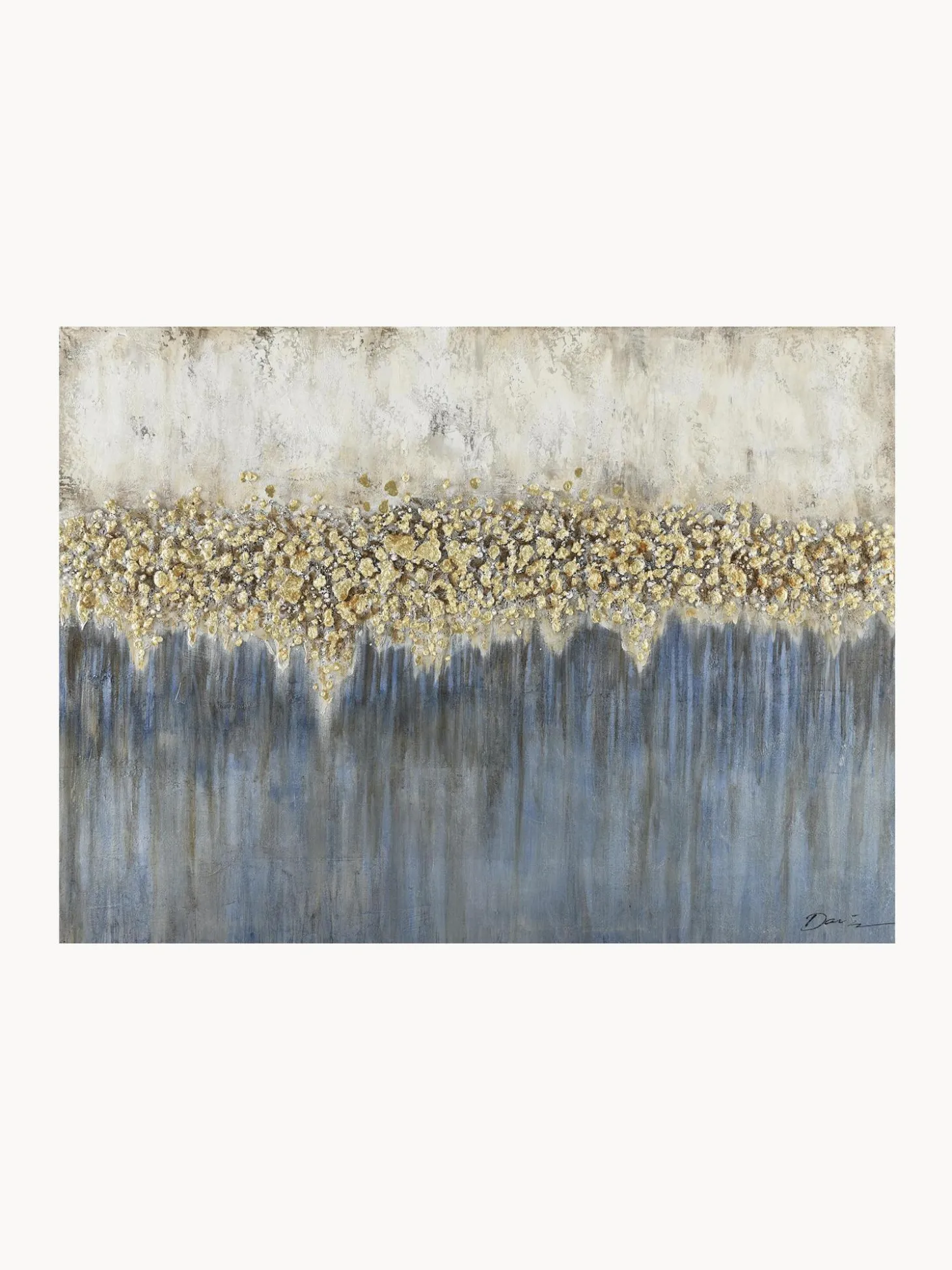 Quadro Su Tela Dipinto A Mano Danish Arts I