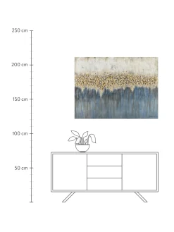 Quadro Su Tela Dipinto A Mano Danish Arts I